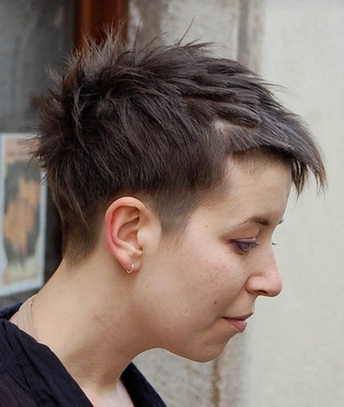 cieniowane fryzury krótkie uczesanie damskie zdjęcie numer 14A